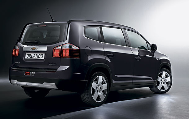 Chevrolet Orlando рестайлинг