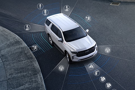 Контроль слепых зон Tahoe
