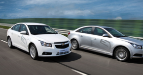 Chevrolet Cruze на электрической тяге.