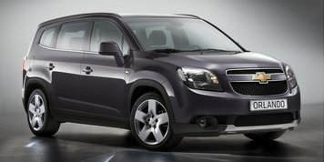 Первая смена внешности Chevrolet Orlando 