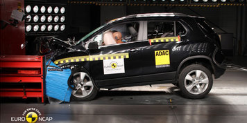 Chevrolet Trax получил пятерку в рейтинге безопасности Euro NCAP